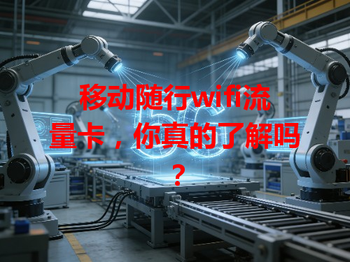 移动随行wifi流量卡，你真的了解吗？