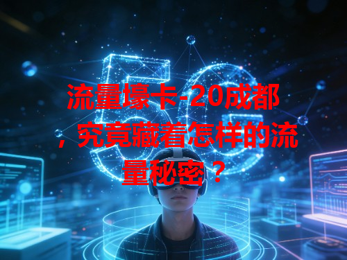 流量壕卡-20成都，究竟藏着怎样的流量秘密？