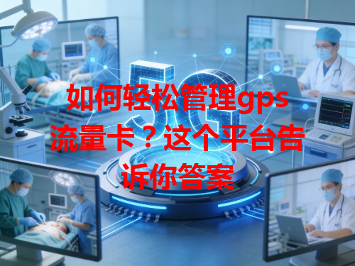 如何轻松管理gps流量卡？这个平台告诉你答案