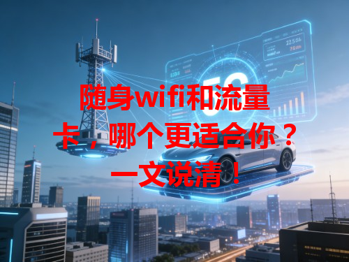 随身wifi和流量卡，哪个更适合你？一文说清！