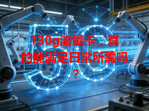 130g流量卡，真的能满足日常所需吗？