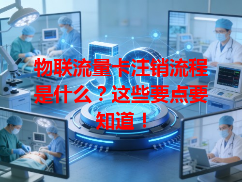 物联流量卡注销流程是什么？这些要点要知道！