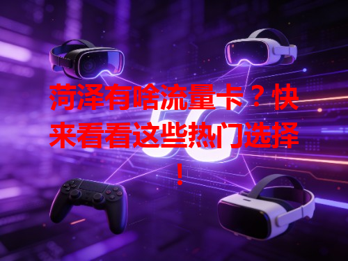 菏泽有啥流量卡？快来看看这些热门选择！