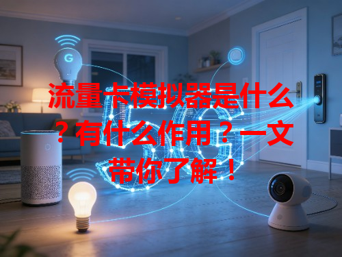 流量卡模拟器是什么？有什么作用？一文带你了解！