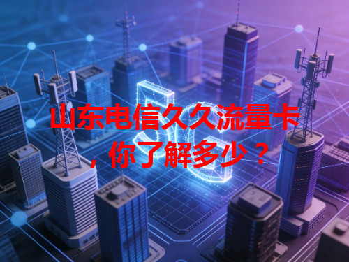 山东电信久久流量卡，你了解多少？