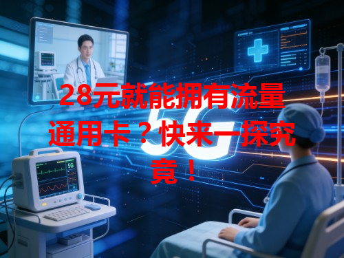 28元就能拥有流量通用卡？快来一探究竟！