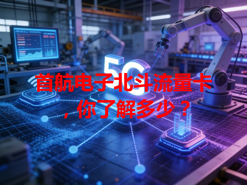 首航电子北斗流量卡，你了解多少？