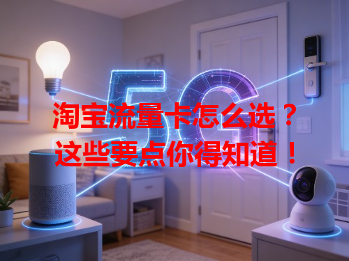 淘宝流量卡怎么选？这些要点你得知道！
