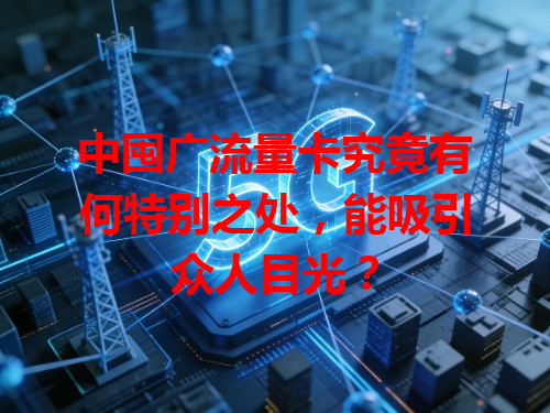 中囤广流量卡究竟有何特别之处，能吸引众人目光？