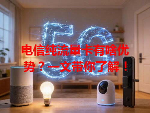 电信纯流量卡有啥优势？一文带你了解！