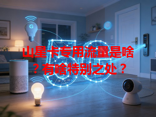 山星卡专用流量是啥？有啥特别之处？