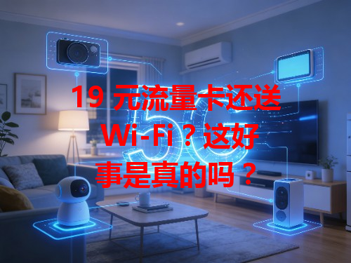 19 元流量卡还送 Wi-Fi？这好事是真的吗？