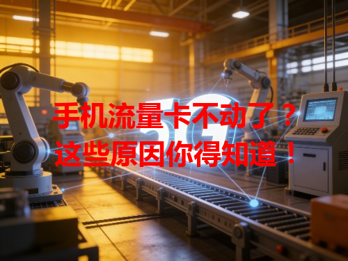 手机流量卡不动了？这些原因你得知道！