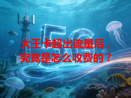 大王卡超出流量后，究竟是怎么收费的？