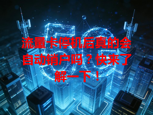流量卡停机后真的会自动销户吗？快来了解一下！