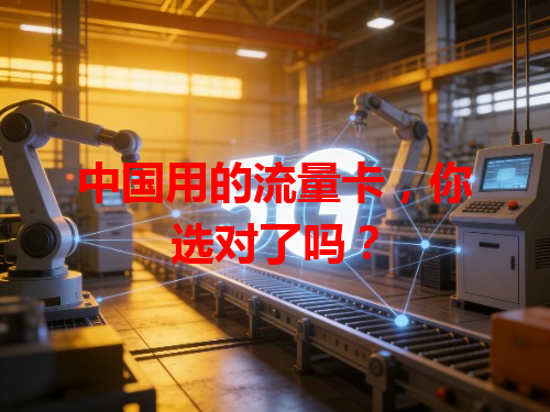 中国用的流量卡，你选对了吗？