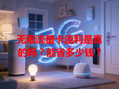 无限流量卡返利是真的吗？能省多少钱？