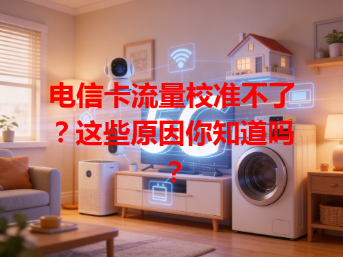 电信卡流量校准不了？这些原因你知道吗？