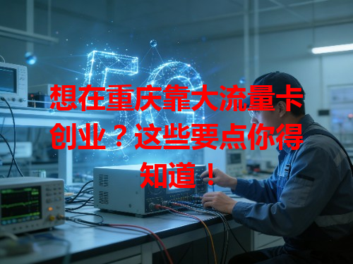想在重庆靠大流量卡创业？这些要点你得知道！