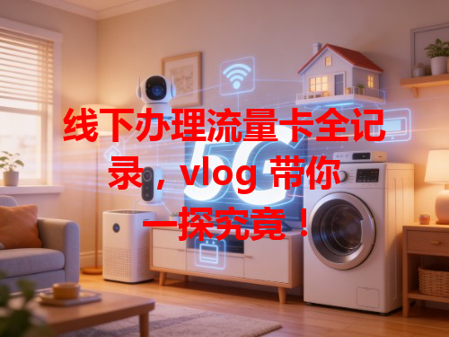 线下办理流量卡全记录，vlog 带你一探究竟！