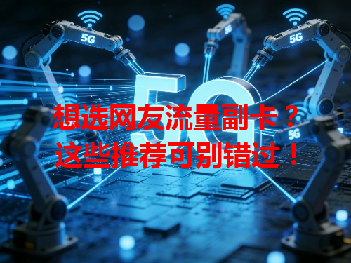 想选网友流量副卡？这些推荐可别错过！