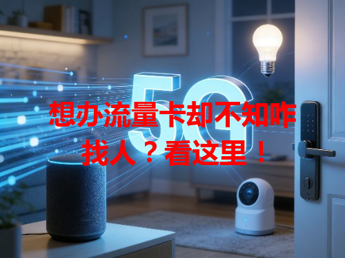 想办流量卡却不知咋找人？看这里！