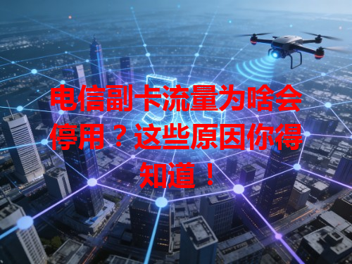 电信副卡流量为啥会停用？这些原因你得知道！