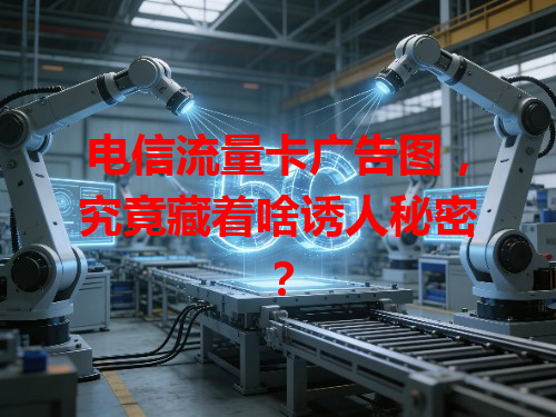 电信流量卡广告图，究竟藏着啥诱人秘密？