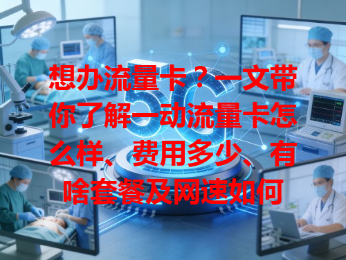 想办流量卡？一文带你了解一动流量卡怎么样、费用多少、有啥套餐及网速如何