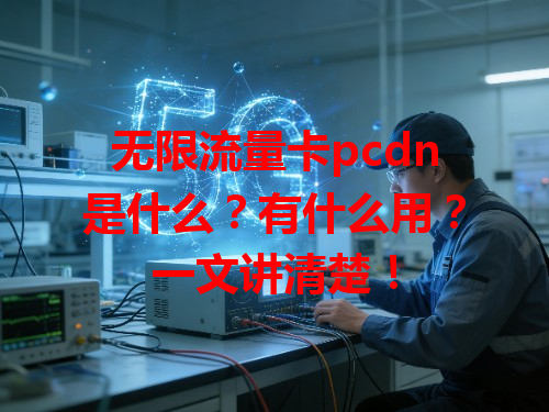 无限流量卡pcdn是什么？有什么用？一文讲清楚！