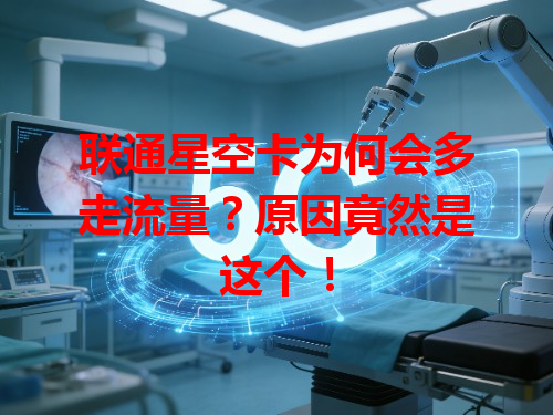 联通星空卡为何会多走流量？原因竟然是这个！