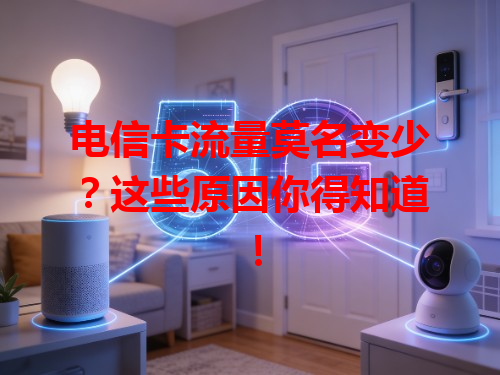电信卡流量莫名变少？这些原因你得知道！