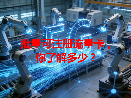 批量可注册流量卡，你了解多少？