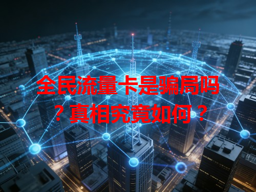全民流量卡是骗局吗？真相究竟如何？