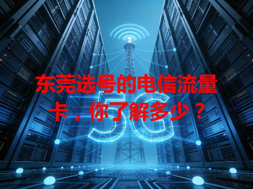 东莞选号的电信流量卡，你了解多少？