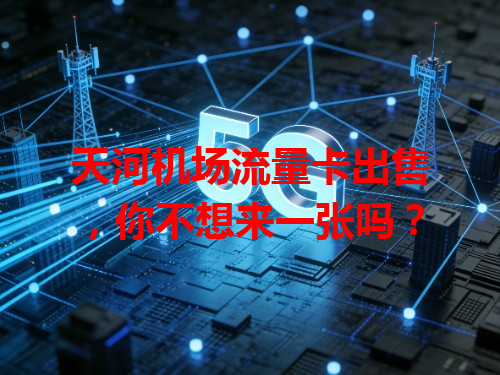天河机场流量卡出售，你不想来一张吗？