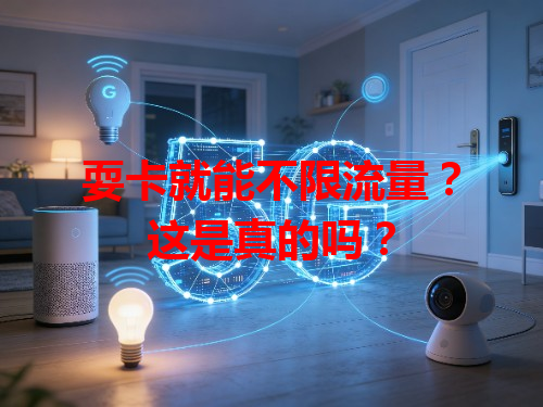 耍卡就能不限流量？这是真的吗？