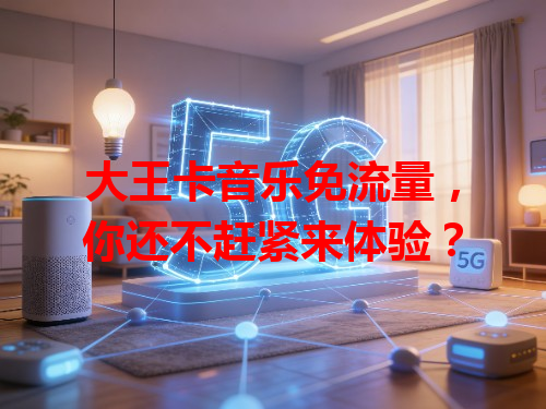 大王卡音乐免流量，你还不赶紧来体验？