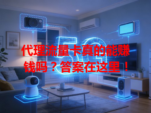 代理流量卡真的能赚钱吗？答案在这里！