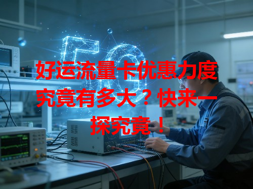 好运流量卡优惠力度究竟有多大？快来一探究竟！