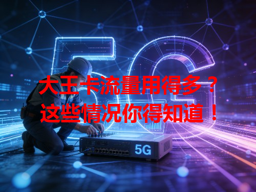 大王卡流量用得多？这些情况你得知道！