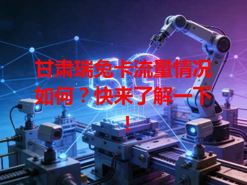 甘肃瑞兔卡流量情况如何？快来了解一下！