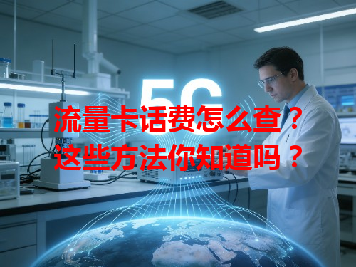 流量卡话费怎么查？这些方法你知道吗？