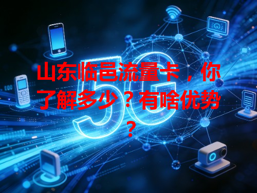 山东临邑流量卡，你了解多少？有啥优势？