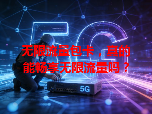 无限流量包卡，真的能畅享无限流量吗？