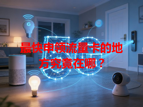 最快申领流量卡的地方究竟在哪？