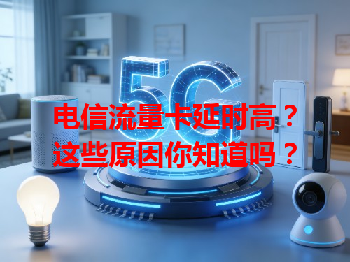 电信流量卡延时高？这些原因你知道吗？