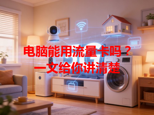 电脑能用流量卡吗？一文给你讲清楚