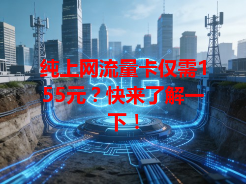 纯上网流量卡仅需155元？快来了解一下！