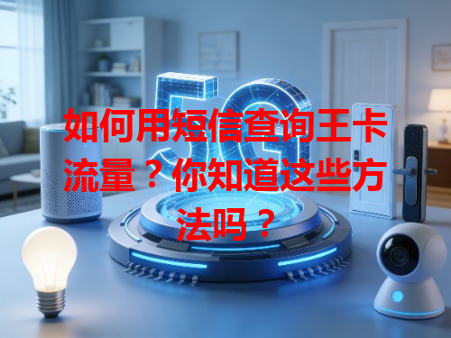 如何用短信查询王卡流量？你知道这些方法吗？